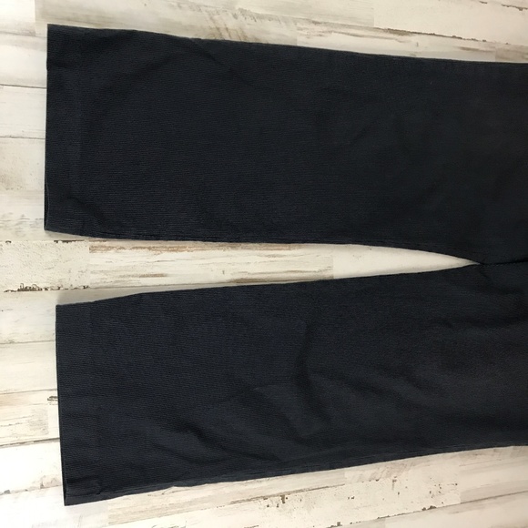 Banana Republic Mens Chino Pants 35/34 Blue Micro Striped 100% Cotton with FLAW - Picture 6 of 8